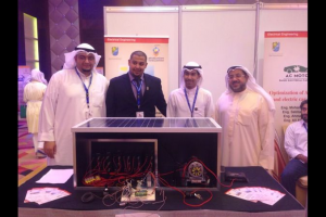 إياد الحمود: أن مشاريع التخرج لطلبة كلية الهندسة والبترول المعروضة بجامعة الكويت