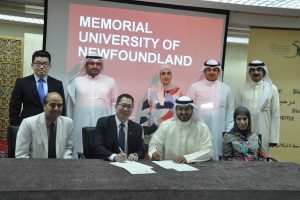 توقيع مذكرة تعاون بين الجمعية وجامعة ميموريال الكندية
