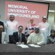 توقيع مذكرة تعاون بين الجمعية وجامعة ميموريال الكندية