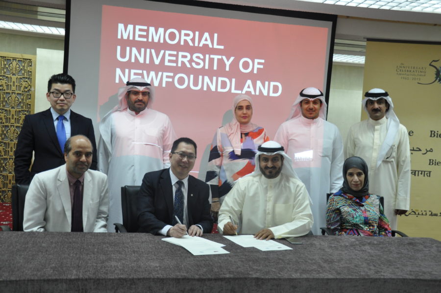 توقيع مذكرة تعاون بين الجمعية وجامعة ميموريال الكندية
