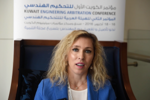 كلمة القاضي زلفا الحسن كلمة بمؤتمر الكويت الاول للتحكيم الهندسي