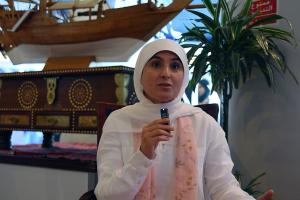 كلمة الشيخة حصة الصباح بمؤتمر المرأة الكويتية في عيون عالمية