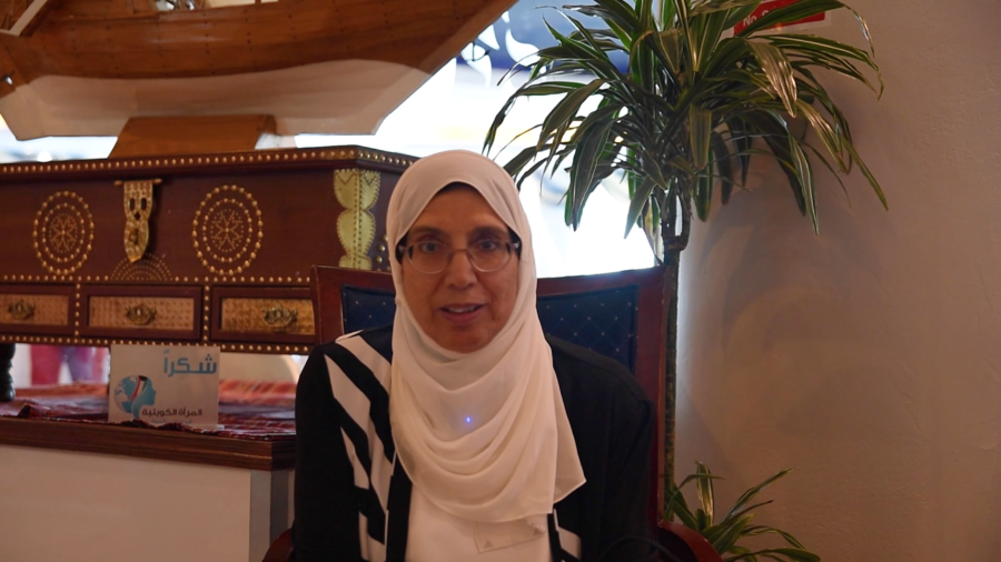 كلمة المهندسة صغرى صادقي بمؤتمر المرأة الكويتية في عيون عالمية