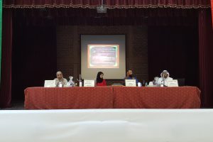 رئيسة رابطة المهندسين الطبيين حاضرت بأسبوع تكامل العلوم بثانوية صباح السالم للبنات