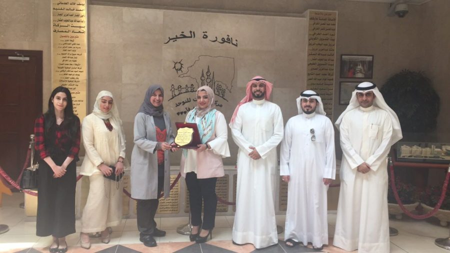 زيارة المهندسين الى مركز الكويت للتوحد
