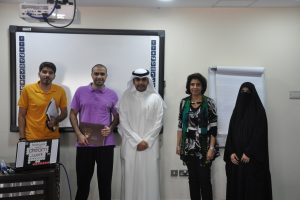 اختام فعاليات دورتين بمركز التدريب