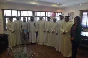 رئيس وأعضاء مجلس الادارة التقوا مدير البلدية لوضع آلية دائمة لصرف بدلات المهندسين