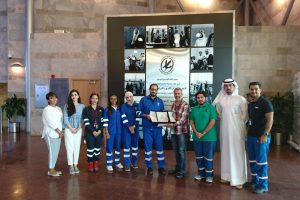 زيارة الى معرض النفط والغاز بالأحمدي