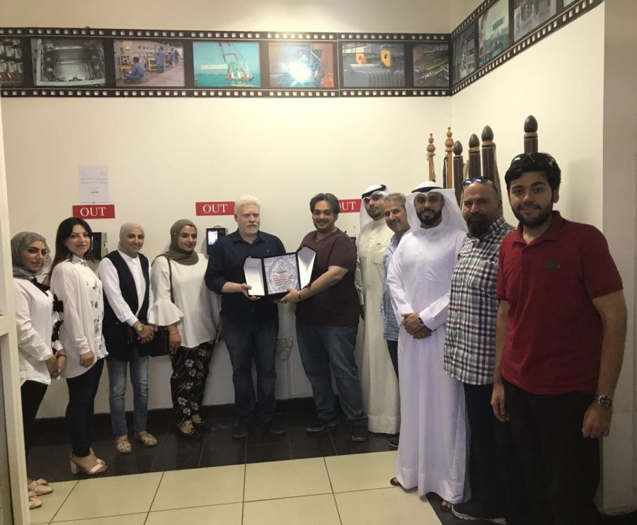 نظمت لجنة العلاقات العامة زيارة للشركة الأهلية للوحات الكهرباء