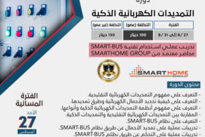 دورة تمديدات الكهربائية الذكية