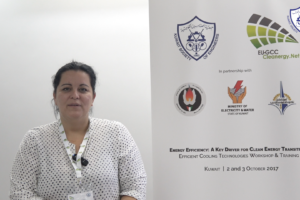 لقاء مع أليس كوروفيسي عن ورشة كفاءة الطاقة وتكنولوجيا التبريد