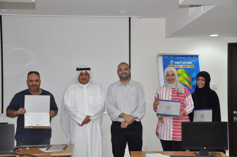 مركز التدريب اختتم دورة جديدة في الـ ” الفوتوشوب