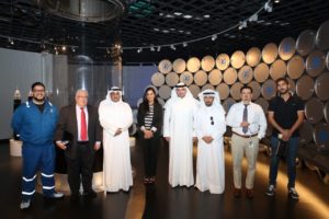 زيارة لمعرض أحمد الجابر للنفط والغاز بشركة نفط الكويت