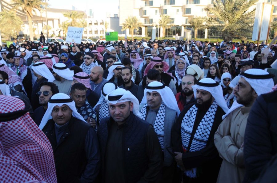 مشاركة في اعتصام الإرادة الرافض لقرار ترامب الاعتراف بالقدس عاصمة للكيان الاسرائيلي