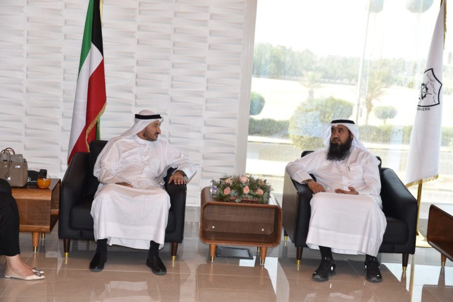 العتل استقبل ” المحاسبين ”  وجدد استعداد الجمعية للتعاون في الاعتماد المهني