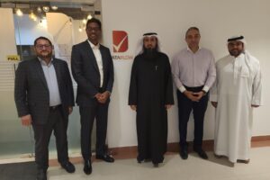 التقى  الإدارة العليا للـ ” داتا فلو ” وبحث معهم تطوير اعتماد الشهادات الهندسية