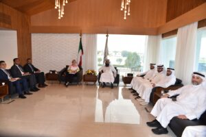 رئيس الجمعية استقبل مديرة التجارة والاستثمار والوفد المرافق لها اتفاق مع السفارة البريطانية لإقامة سلسلة من الفعاليات  لتعزيز التعاون الهندسي مع لندن