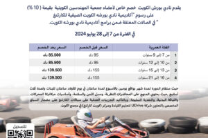 خصومات خاصة لأعضاء جمعية المهندسين الكويتية – نادي بورش