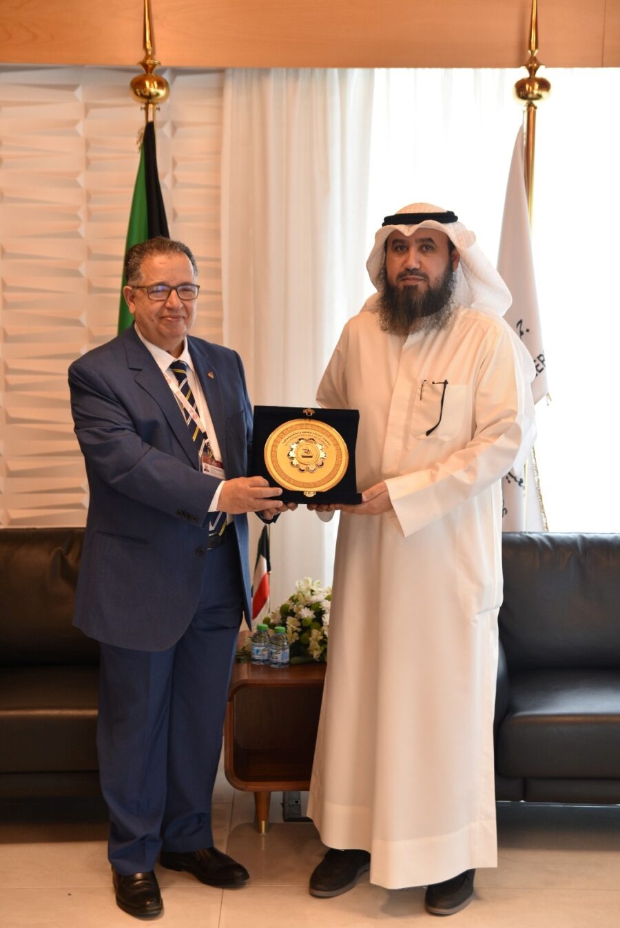 رئيس الجمعية استقبل نائب رئيس مجلس أمناء جامعة الدلتا المصرية