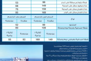 عروض خاصة من فندق سفير الفنطاس الكويت لأعضاء  جمعية المهندسين الكويتية