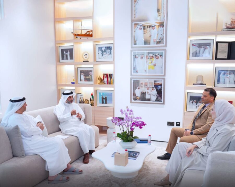 أمين عام الاتحاد ” الخليجي ” التقى رئيس جمعية المهندسين الامارتية بدبي