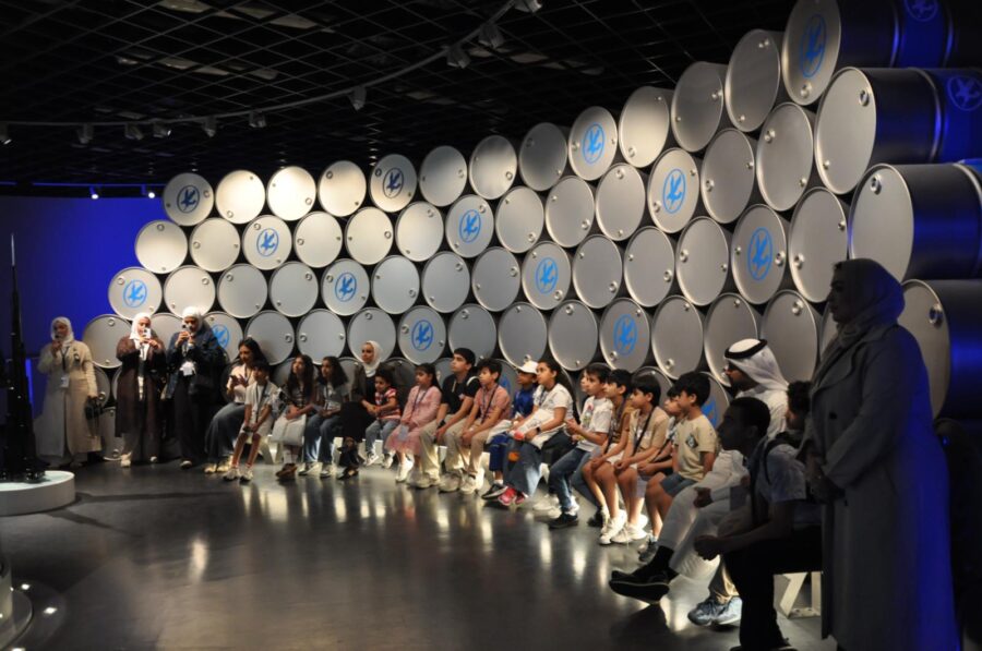 رحلة تثقيفية – ترفيهية لأطفال المهندسين الى معرض أحمد الجابر للنفط والغاز بالأحمدي