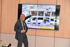 بعنوان ” المخططات الهندسية وحساب الكميات ”  اختتام المرحلة الثانية من دورات تأهيل المقاولين